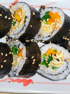 Foto resep Kimbab Sehat Isi Sayur