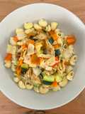 🥒 Pasta con verduras y heura 🫘