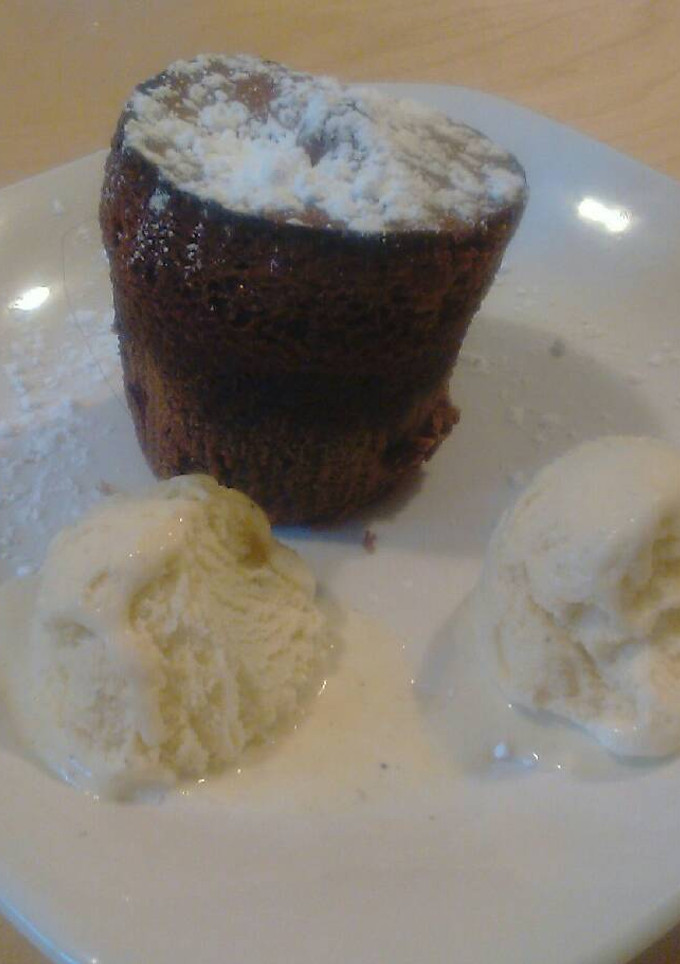 Una foto de Coulant de Chocolate