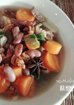Foto resep Sup kacang merah(brenebon)