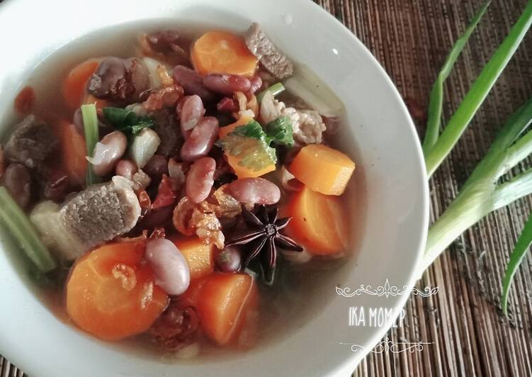 Resep Sup kacang merah(brenebon) oleh Ika MomZP - Cookpad