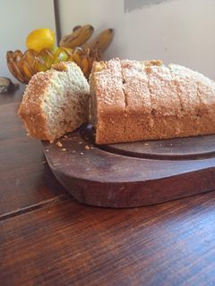 Una foto de Budín de naranja sin azúcar y sin lácteos