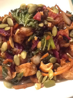 A picture of Asian Stir-fry (veg and meat recipes).