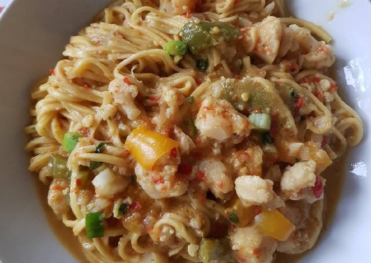 Step-by-Step Guide to Make Speedy Vegetable Thai noodles