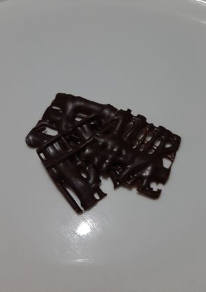 Una foto de Chocolate temperado