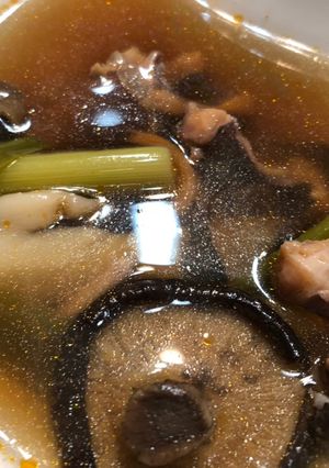 魷魚螺肉蒜湯 的食譜成品照片