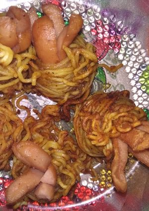 Foto resep Sosis gulung mie