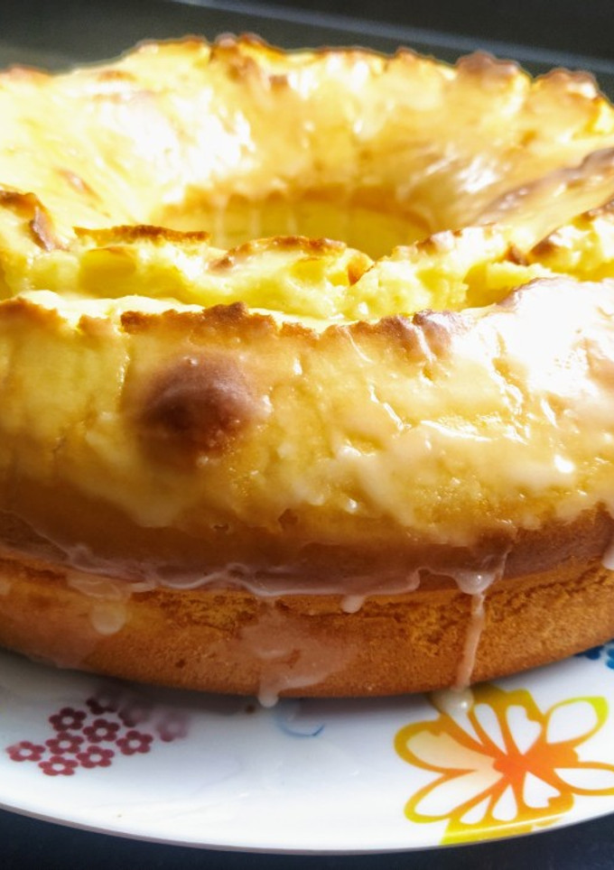 Una foto de Torta fácil de limón