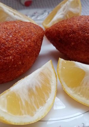 O poză a rețetei Chifteluțe cu nucă în crustă de bulgur fin-İçli Köfte.