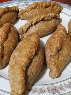 Una foto de Empanisaurios integrales de champiñones, queso y choclo 😊