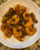 Tôm thịt rim nước dừa