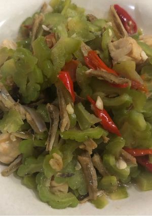Foto resep Tumis Pare Teri Tempe