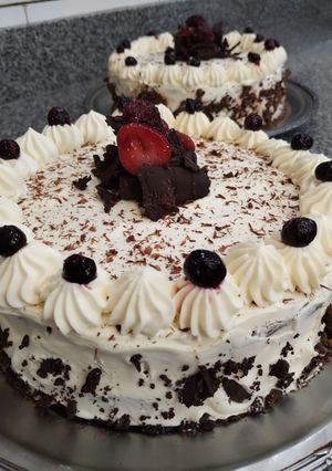 Una foto de Torta selva negra