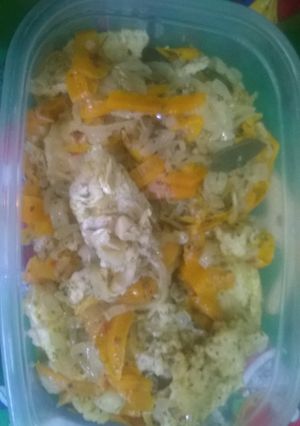 Una foto de Merluza en Escabeche (de la tía)