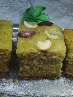 தலைப்பு : தேங்காய் ரவா கேக் (Coconut Rava Cake recipe in tamil) செய்முறை முக்கிய புகைப்படம்