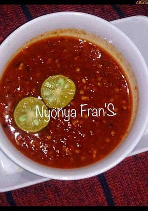 Foto resep Sambal jeruk kasturi by nyonya Fran's
