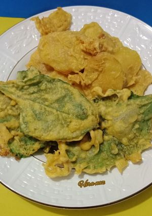 A picture of Palak pakoray.