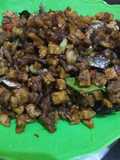 Orak arik tempe ikan asin