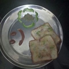 A picture of Bread pizza.