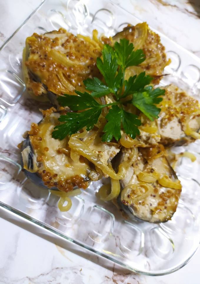 Скумбрія з гірчицею