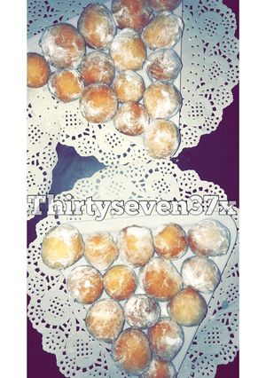صورة لوصفة كرات الدونات🍩