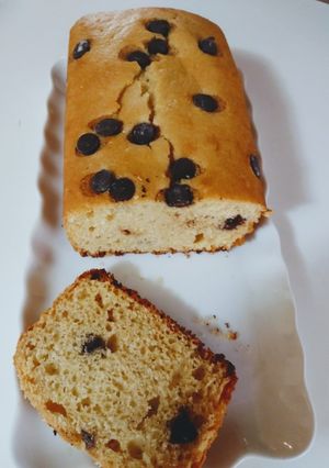 Una foto de Budín chip chocolate