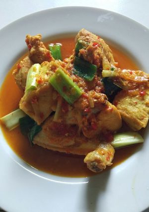 Foto resep Ayam tahu rica - rica
