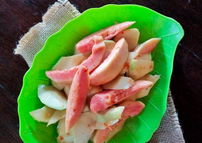 Cara Membuat 366.Rujak Jambu Mangga Irit Untuk Jualan
