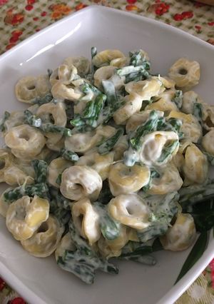 Una foto de Tortellini de carne
