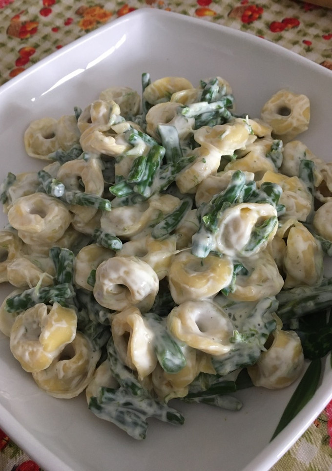 Una foto de Tortellini de carne