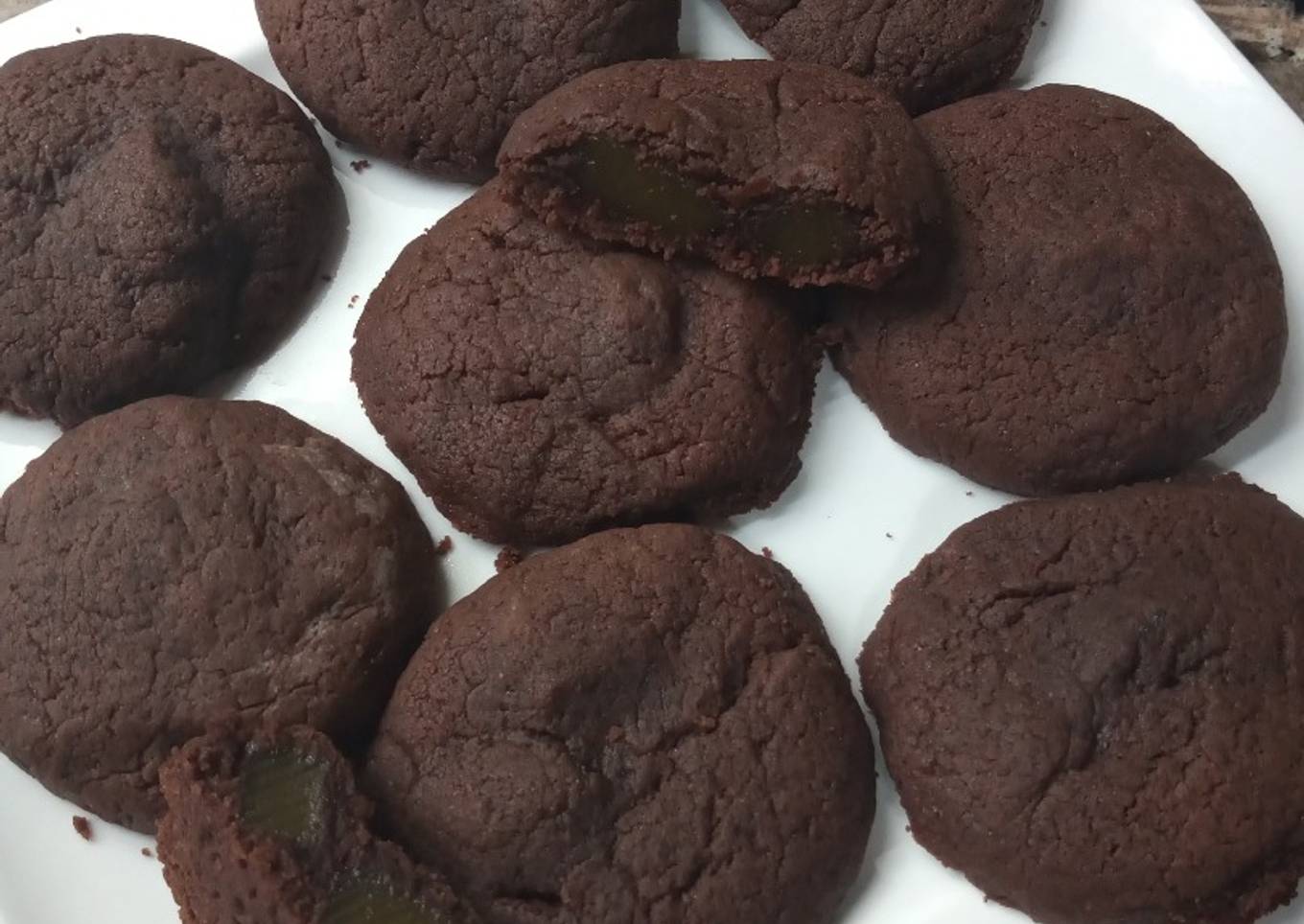 Galletitas de chocolate y batata