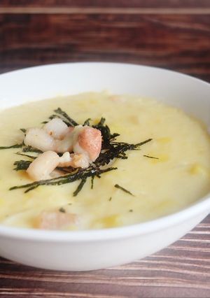 Hình của món Súp khoai tây phô mai.