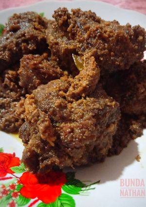 Foto resep Randang Padang / rendang sapi asli padang