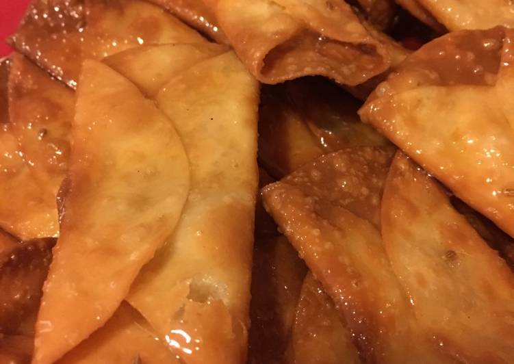 Pestiños con obleas