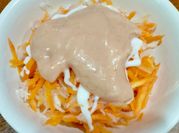 Gambar salad dressing ala hokben