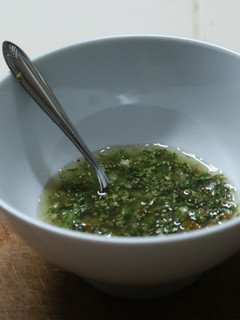 A picture of Spicy Chimichurri Sauce.