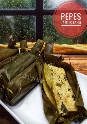Foto resep Pepes Jamur Tahu