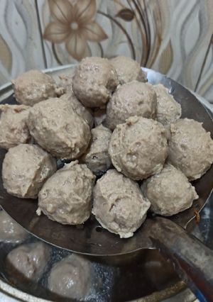 Foto resep Bakso Sapi Menul Daging Kurban