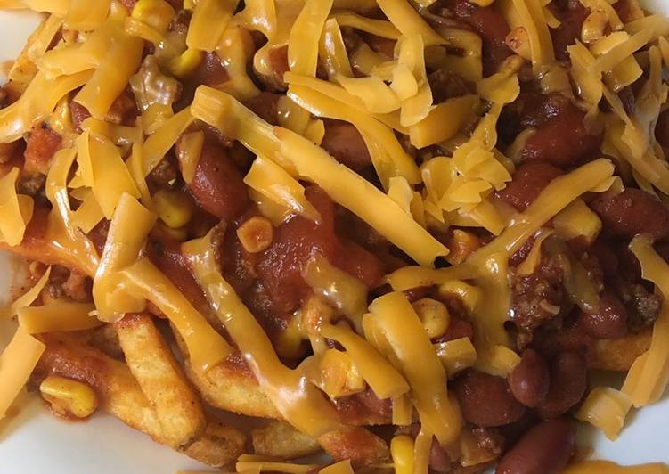 Recipe of Favorite Chili cheese fries