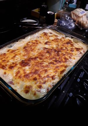 A picture of Scalloped potatoes.