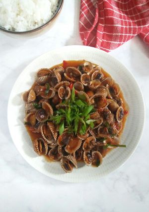 Foto resep Kerang Dara Saus Padang Pedas