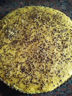 Una foto de Tarta de zapallitos soufflé y ricota vegetal