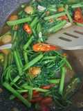 Tumis Kangkung Saori (Asin asem manis gurih)
