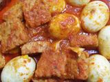 Balado telor dan tempe