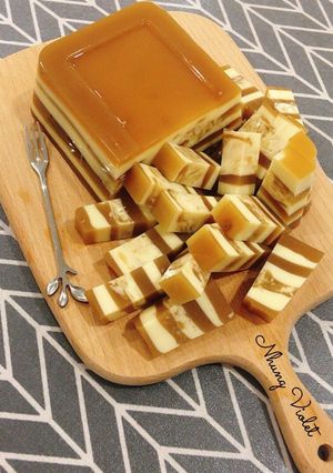 Hình của món Rau Câu Flan Cheese.