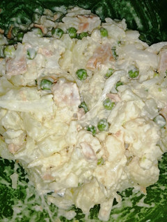 Una foto de Mi ensaladilla de coliflor
