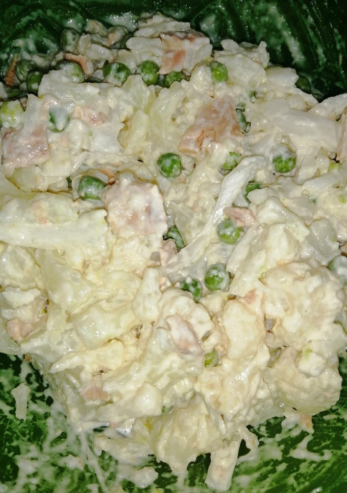 Una foto de Mi ensaladilla de coliflor
