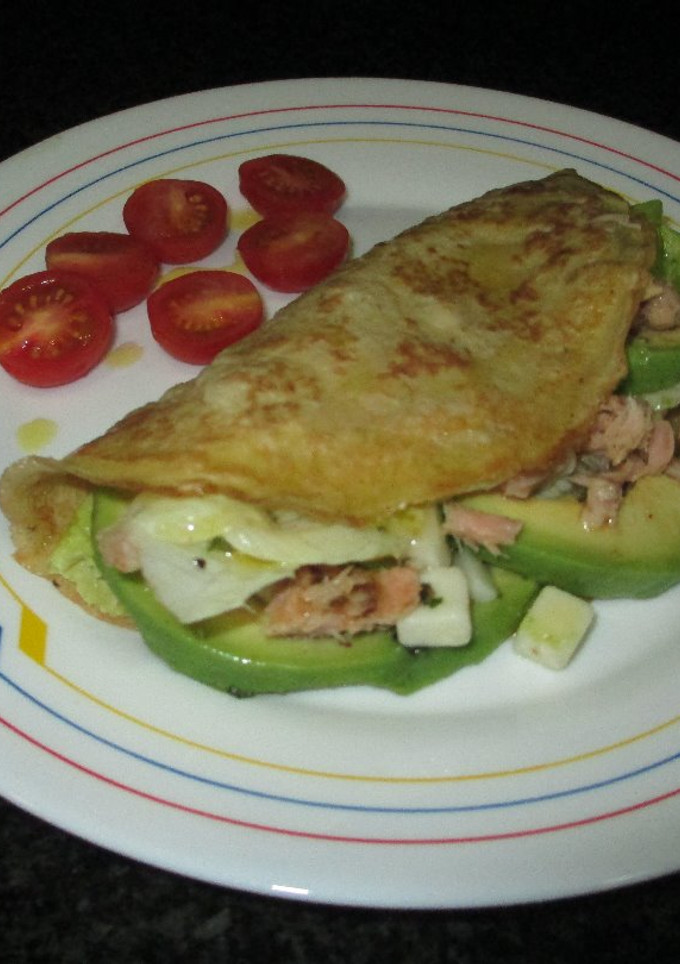Una foto de Crepes rellenas para el desayuno