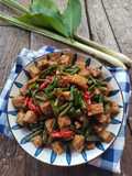Oseng Tempe Kacang Panjang