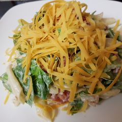 A picture of My Loaded Chicken Pasta.